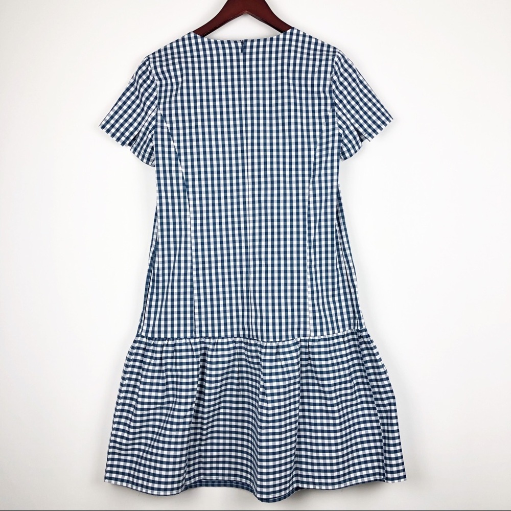 J.‎ Crew x Universal Standard Gingham Poplin Dress - Picture 5 of 8